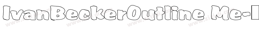 IvanBeckerOutline Me字体转换